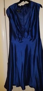 After Five - Vintage Look Sapphire Blue Dress